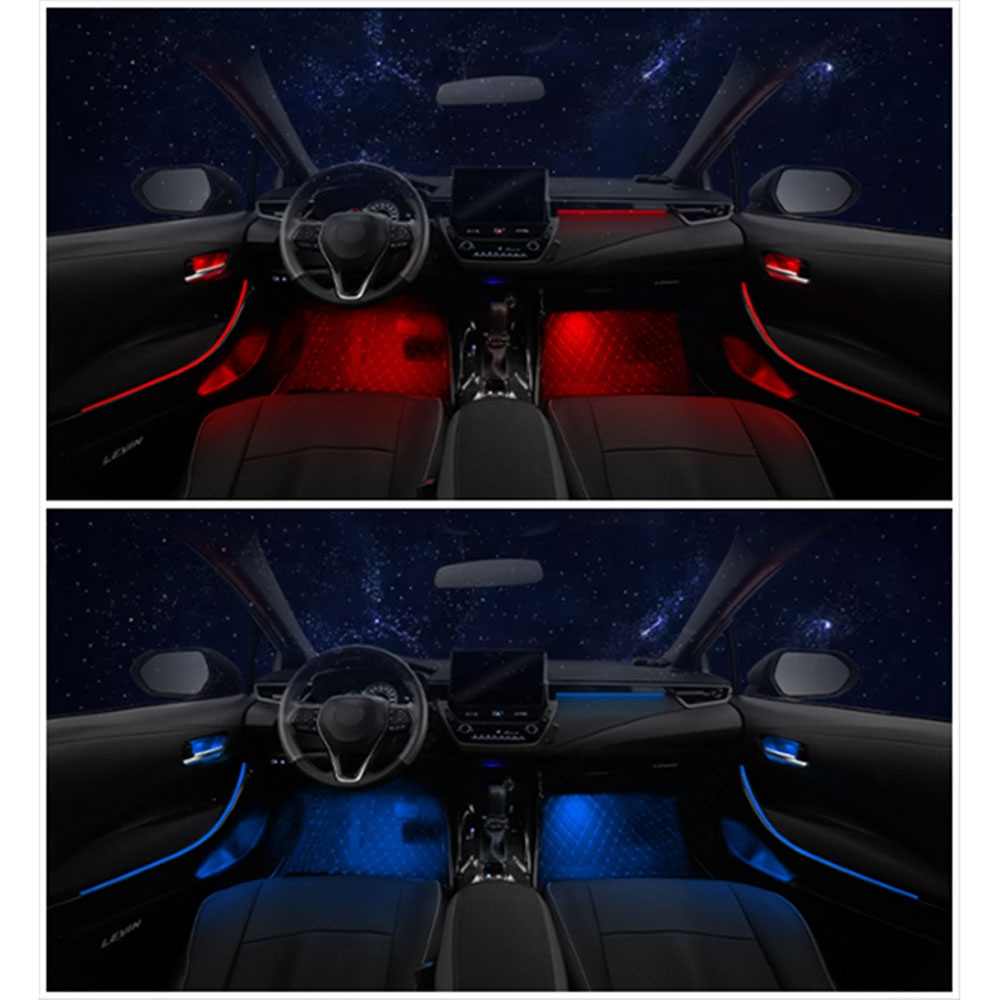 DIQ AMBIENT TOYOTA COROLLA CROSS (XD10) mod. 2020> (Digital iQ Ambient Light for TOYOTA COROLLA CROSS mod. 2020> with 20 Lights) - immagine 6