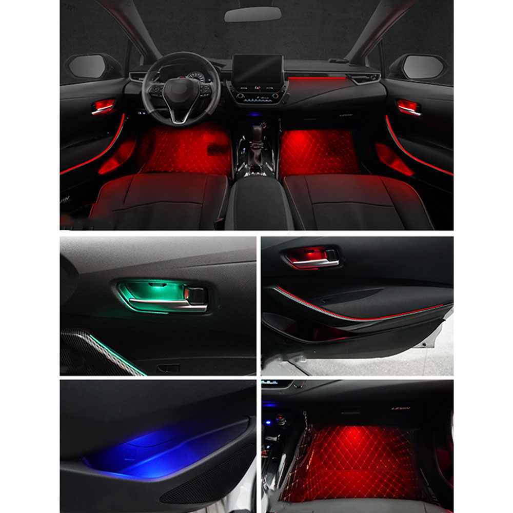 DIQ AMBIENT TOYOTA COROLLA CROSS (XD10) mod. 2020> (Digital iQ Ambient Light for TOYOTA COROLLA CROSS mod. 2020> with 20 Lights) - immagine 5