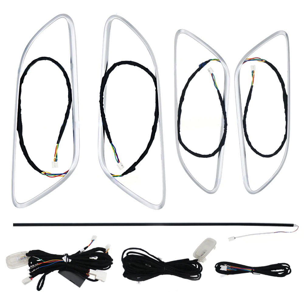 DIQ AMBIENT 8177 (FK) - MERCEDES A-CLA-GLA mod. 2012-2020 (Digital iQ Full Ambient Light Kit for MERCEDES A – CLA – GLA mod. 2012-2020 with 12 lights FULLKIT) - immagine 4