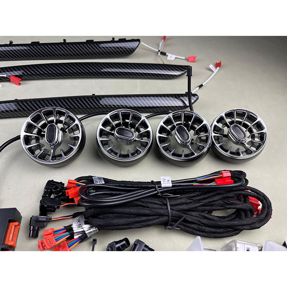 DIQ AMBIENT AUDI A3 (8V) DYN (Digital iQ Dynamic Ambient Light Audi A3 mod. 2013-2021, 25 Lights with Airvent) - immagine 5