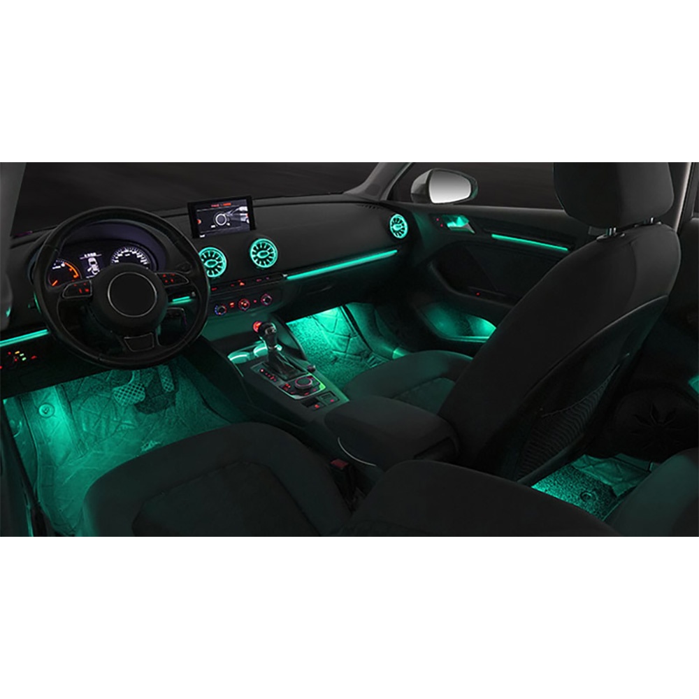 DIQ AMBIENT AUDI A3 (8V) DYN (Digital iQ Dynamic Ambient Light Audi A3 mod. 2013-2021, 25 Lights with Airvent) - immagine 12