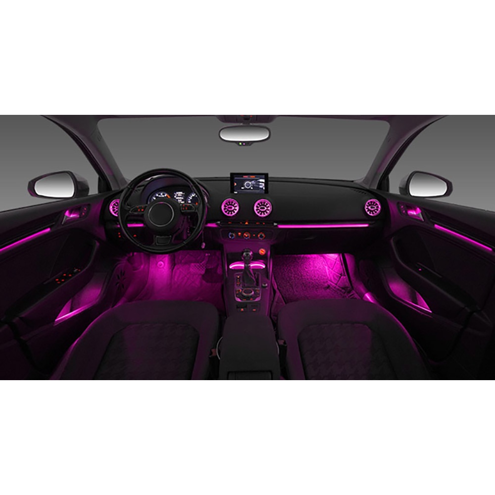 DIQ AMBIENT AUDI A3 (8V) DYN (Digital iQ Dynamic Ambient Light Audi A3 mod. 2013-2021, 25 Lights with Airvent) - immagine 14