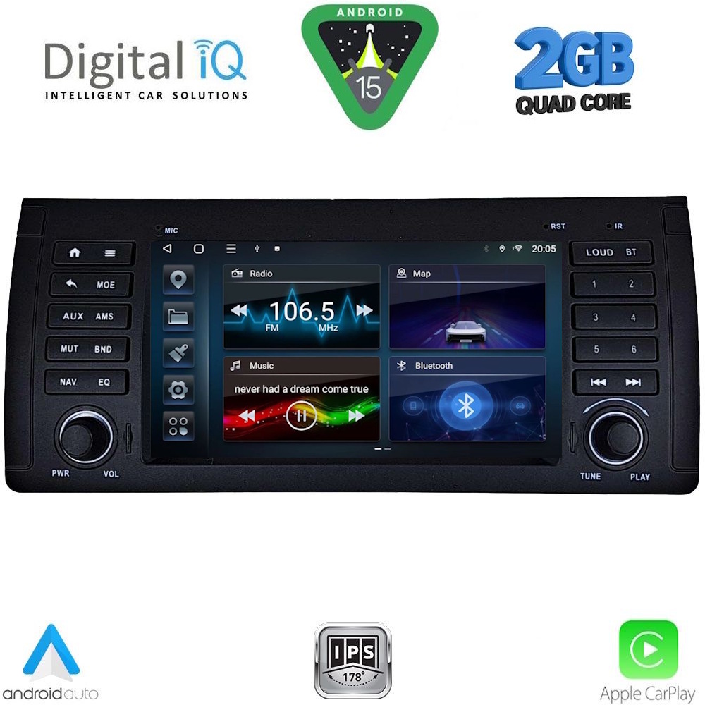 DIGITAL IQ BLD 285_CPA (7" DECK) MULTIMEDIA SYSTEM for BMW S.5-X5 (E38-39-53) mod. 1998-2005 - WEXML.GR