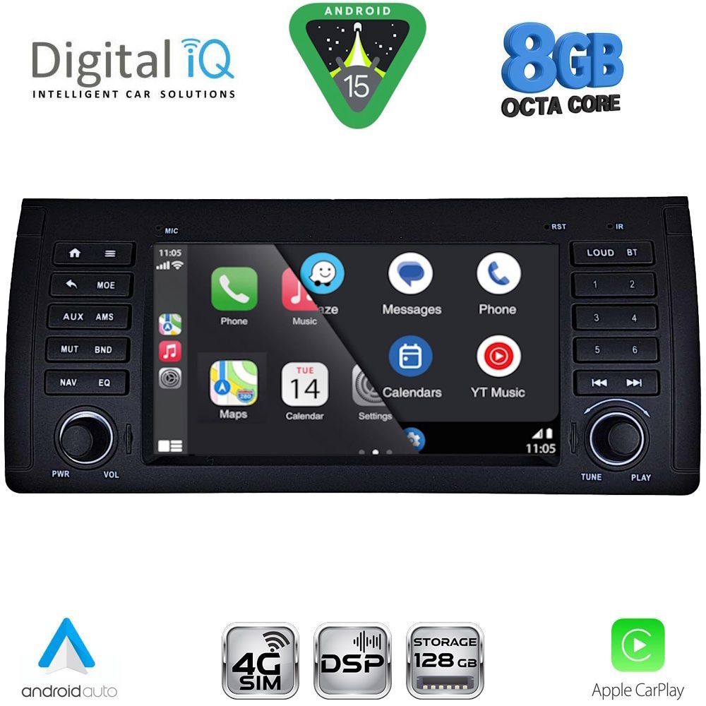 DIGITAL IQ BLM 785_CPA (7" DECK) MULTIMEDIA OEM for BMW S.5-X5 (E38-39-53) mod. 1998-2005 - immagine 2