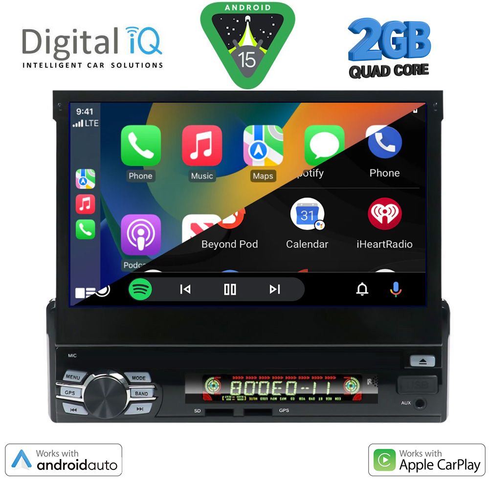 DIGITAL IQ BXC 236_CPAA (7''_DECK) MULTIMEDIA 1DIN - immagine 2