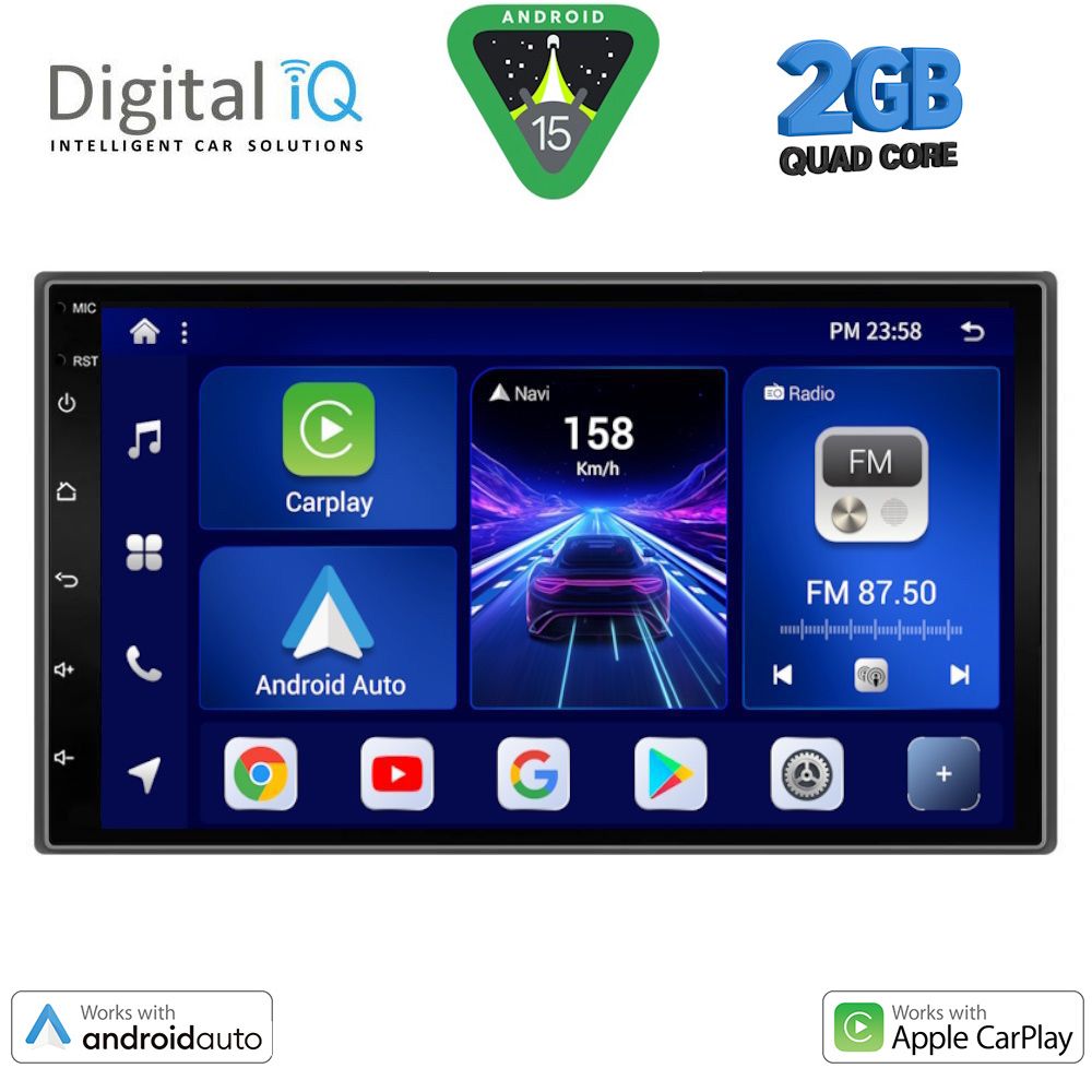 DIGITAL IQ BXC 295_CPAA (7''_DECK) MULTIMEDIA 2DIN - immagine 8
