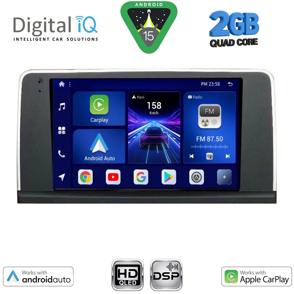 DIGITAL IQ BXC 3062_CPAA (9inc) (NBT) MULTIMEDIA TABLET for BMW X5 (E70) – X6 (E71) mod. 2013-2016