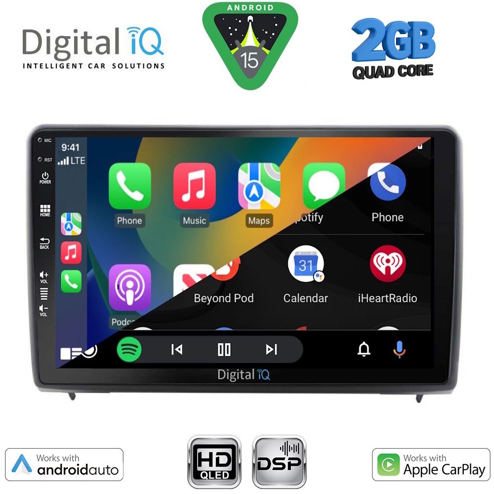 DIGITAL IQ BXC 3151_CPAA (10inc) MULTIMEDIA TABLET for FORD ECOSPORT mod. 2018-2022 - immagine 2