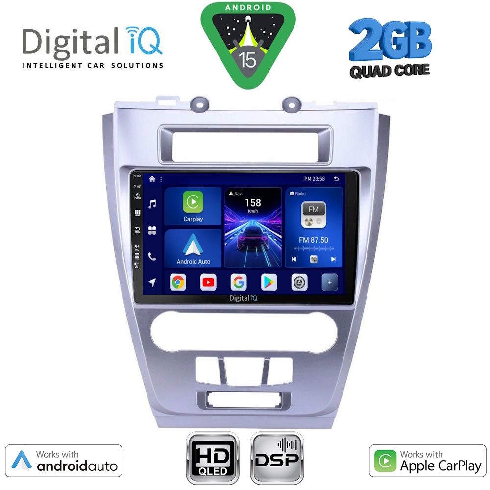 DIGITAL IQ BXC 3159_CPAA (10inc) MULTIMEDIA TABLET for FORD FUSION mod. 2012-2017 - immagine 7