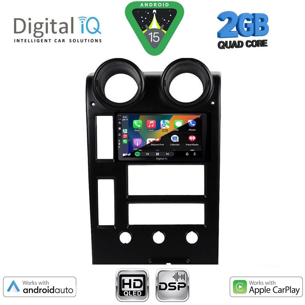 DIGITAL IQ BXC 3215_CPAA (9inc) MULTIMEDIA TABLET for HUMMER H2 mod. 2001-2007 - immagine 2