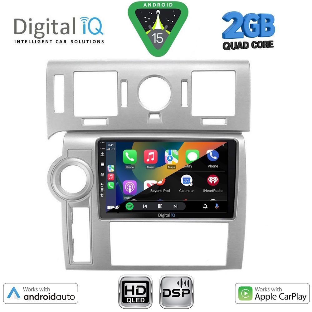 DIGITAL IQ BXC 3216_CPAA (9inc) MULTIMEDIA TABLET for HUMMER H2 mod. 2008-2009 - immagine 2