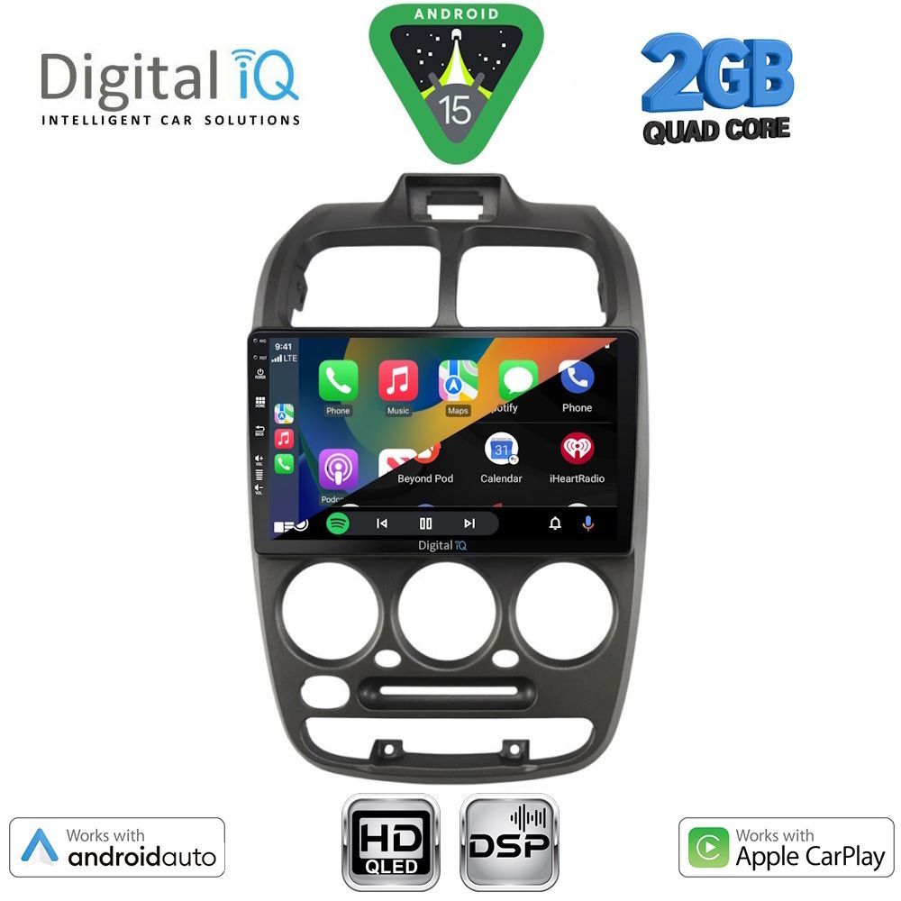 DIGITAL IQ BXC 3246_CPAA (9inc) MULTIMEDIA TABLET for HYUNDAI ACCENT mod. 1999-2004 - immagine 2