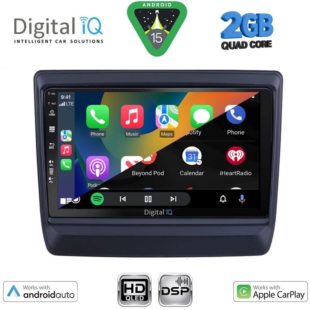 DIGITAL IQ BXC 3256_CPAA (9inc) MULTIMEDIA TABLET for ISUZU DMAX mod. 2020-2026 - immagine 2