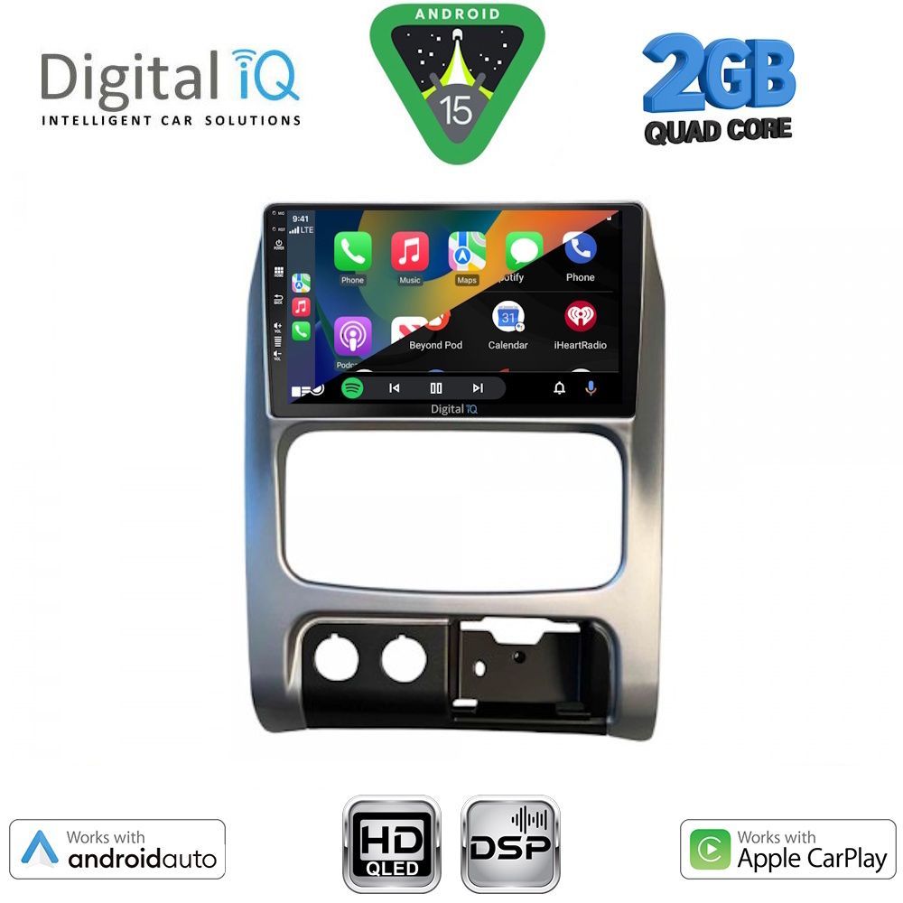 DIGITAL IQ BXC 3269_CPAA (9inc) MULTIMEDIA TABLET for JEEP CHEROKEE - LIBERTY mod. 2002-2007 - immagine 2