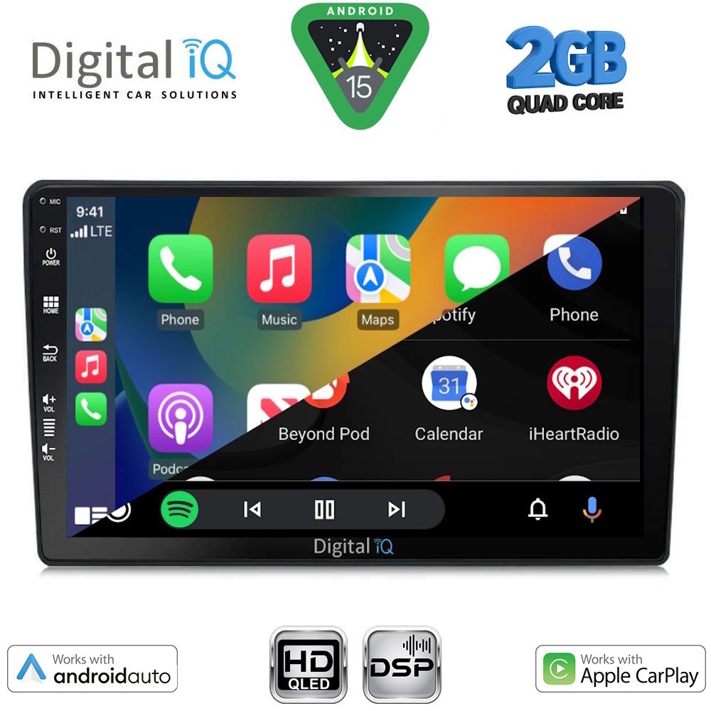 DIGITAL IQ BXC 3360_CPAA (9inc) MULTIMEDIA TABLET for MAZDA 2 mod. 2002-2007 - immagine 2