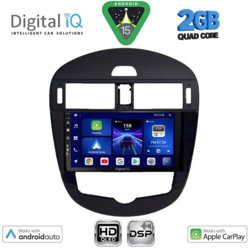DIGITAL IQ BXC 3470CL_CPAA (9inc) MULTIMEDIA TABLET for NISSAN PULSAR mod. 2014-2020 with CLIMA - WEXML.GR