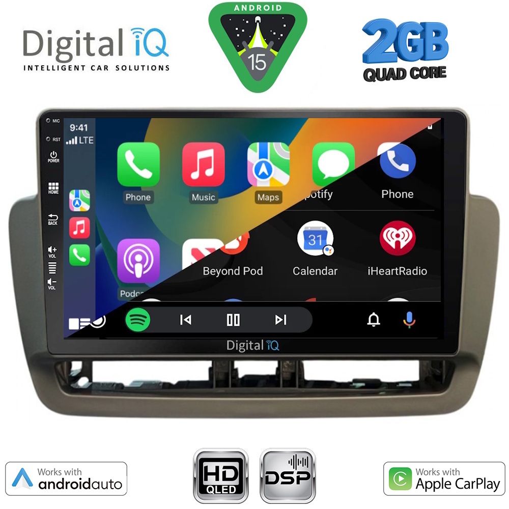 DIGITAL IQ BXC 3572_CPAA (9inc) MULTIMEDIA TABLET for SEAT IBIZA mod. 2012-2015 - immagine 2