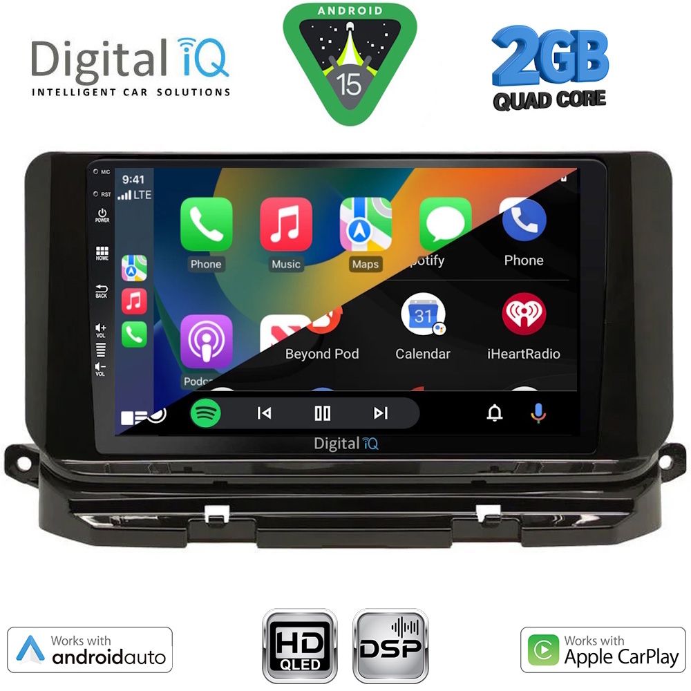 DIGITAL IQ BXC 3598_CPAA (10inc) MULTIMEDIA TABLET for SKODA OCTAVIA 8 mod. 2021-2026 - immagine 2