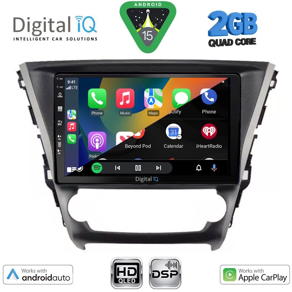 DIGITAL IQ BXC 3706_CPAA (10inc) MULTIMEDIA TABLET for TOYOTA AVENSIS mod. 2016-2019 - immagine 2