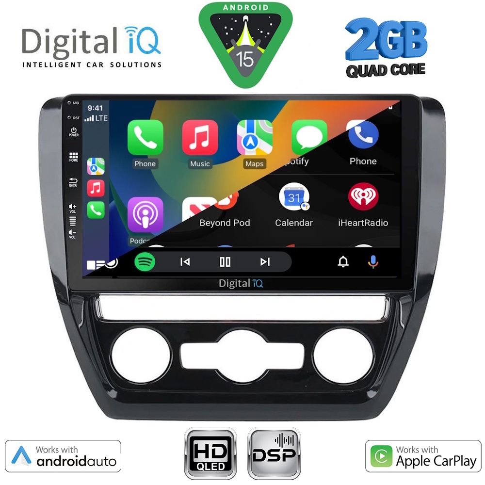 DIGITAL IQ BXC 3741_CPAA (10inc) MULTIMEDIA TABLET for VW JETTA mod. 2010-2016 - immagine 2