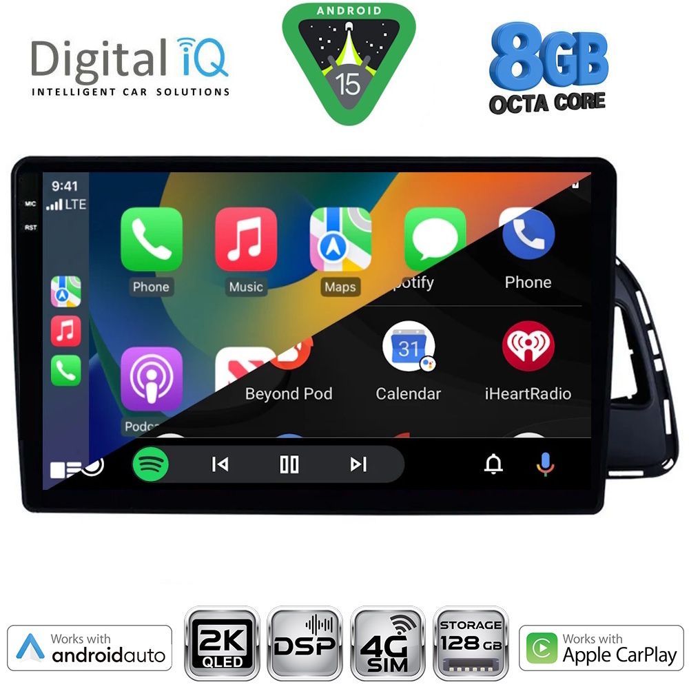 DIGITAL IQ BXF 11015_CPAA (10inc) MULTIMEDIA TABLET for AUDI Q5 mod. 2010-2018 - immagine 2