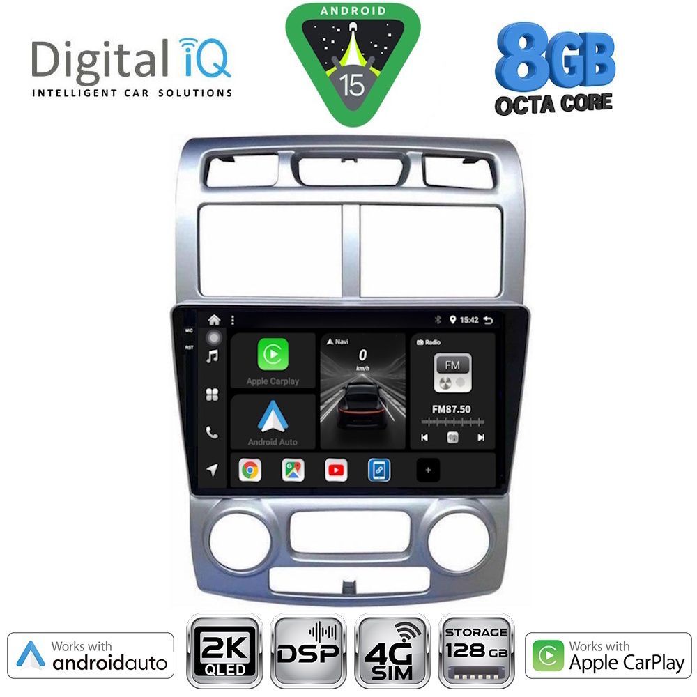 DIGITAL IQ BXF 11324SL_CPAA (CLIMA) (9inc) MULTIMEDIA TABLET for KIA SPORTAGE mod. 2004-2010