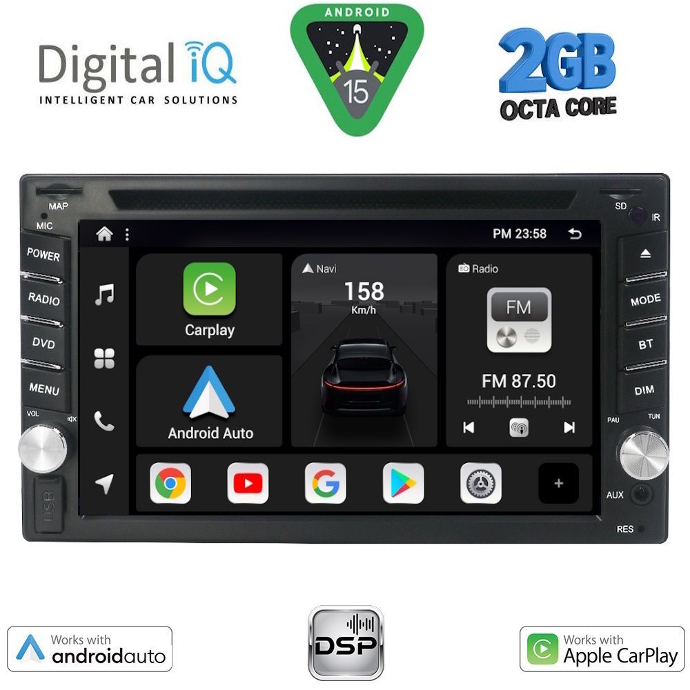 DIGITAL IQ BXF 565_CPAA (6.5'' DVD) MULTIMEDIA 2DIN