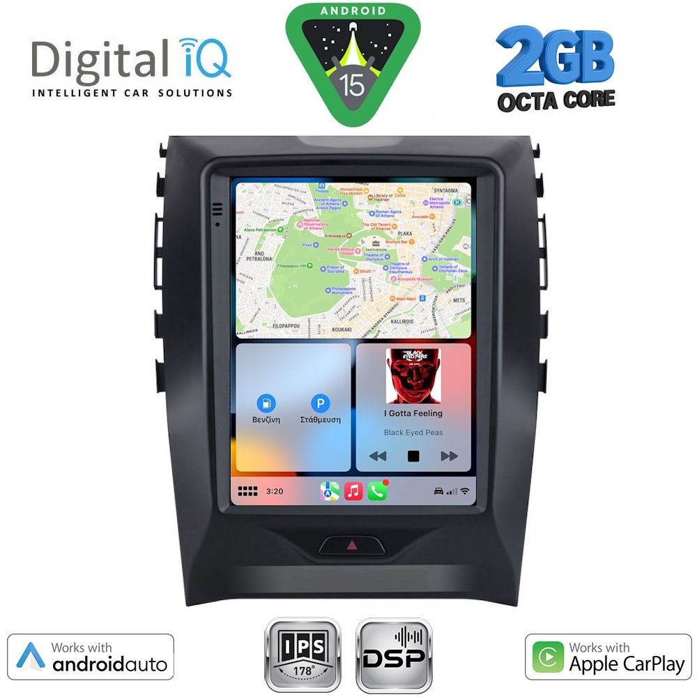 DIGITAL IQ BXF 5951_CPAA TESLA STYLE for FORD EDGE mod. 2015-2023 - immagine 2