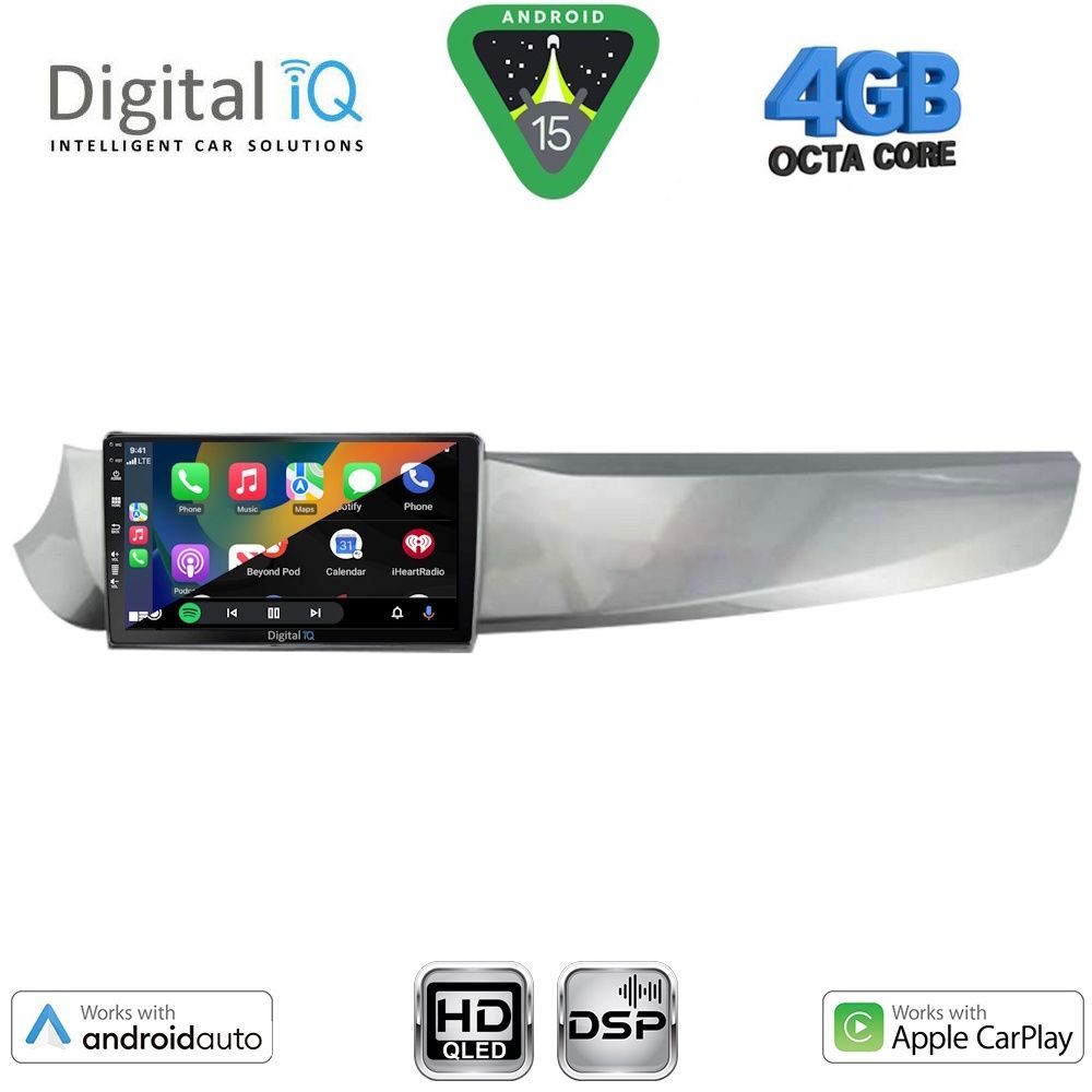 DIGITAL IQ BXF 6025_CPAA (9inc) MULTIMEDIA TABLET for ALFA ROMEO GIULIETTA mod. 2010-2014 - immagine 2