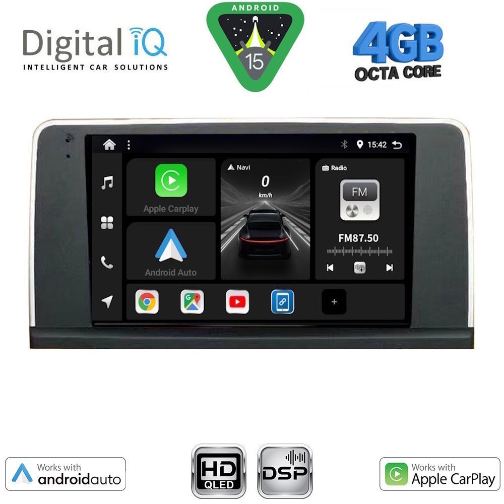 DIGITAL IQ BXF 16062_CPAA (9inc) (NBT) MULTIMEDIA TABLET for BMW X5 (E70) – X6 (E71) mod. 2013-2016