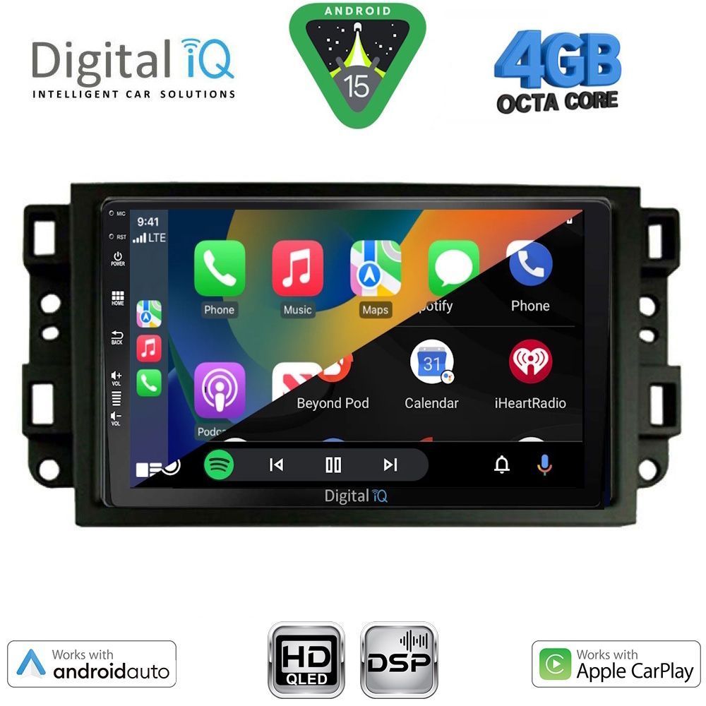 DIGITAL IQ BXF 6070_CPAA (10inc) MULTIMEDIA TABLET for CHEVROLET ALL mod. 2004-2011 - immagine 2