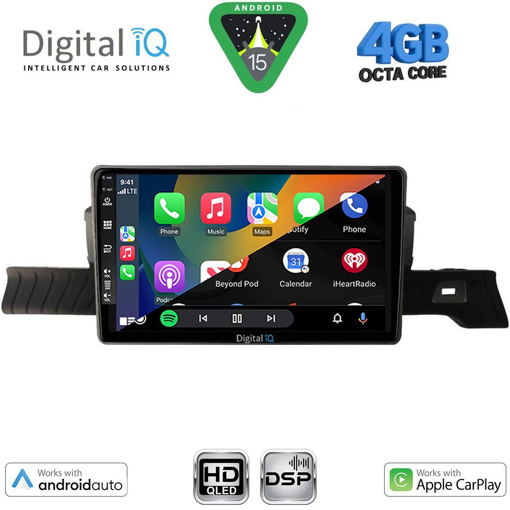 DIGITAL IQ BXF 6094_CPAA (9inc) MULTIMEDIA TABLET for CITROEN C3 mod. 2024-2026 - immagine 2