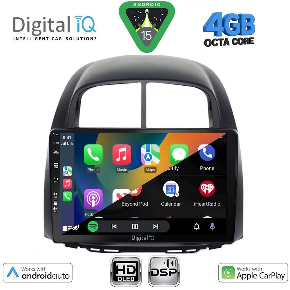 DIGITAL IQ BXF 6124_CPAA (10inc) MULTIMEDIA TABLET for DAIHATSU SIRION mod. 2006-2012 - immagine 2