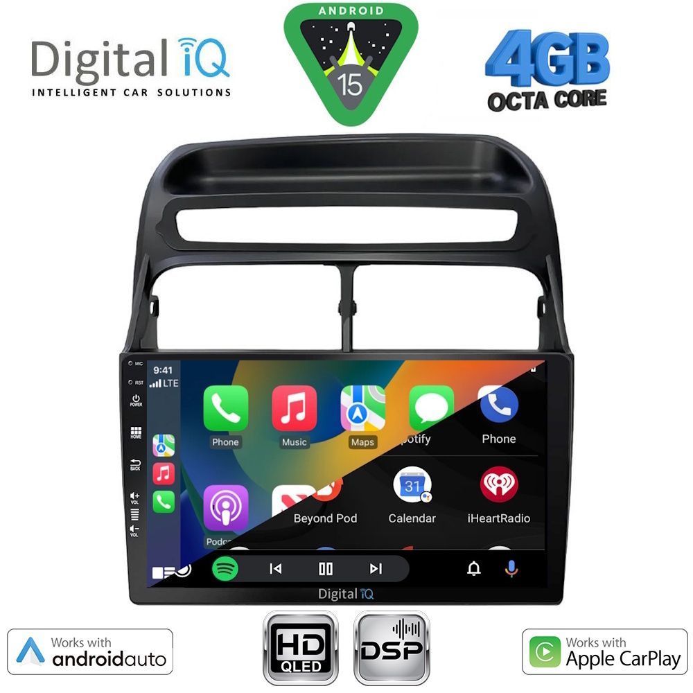 DIGITAL IQ BXF 16129_CPAA (9inc) MULTIMEDIA TABLET for FIAT LINEA mod. 2007-2011 - immagine 2
