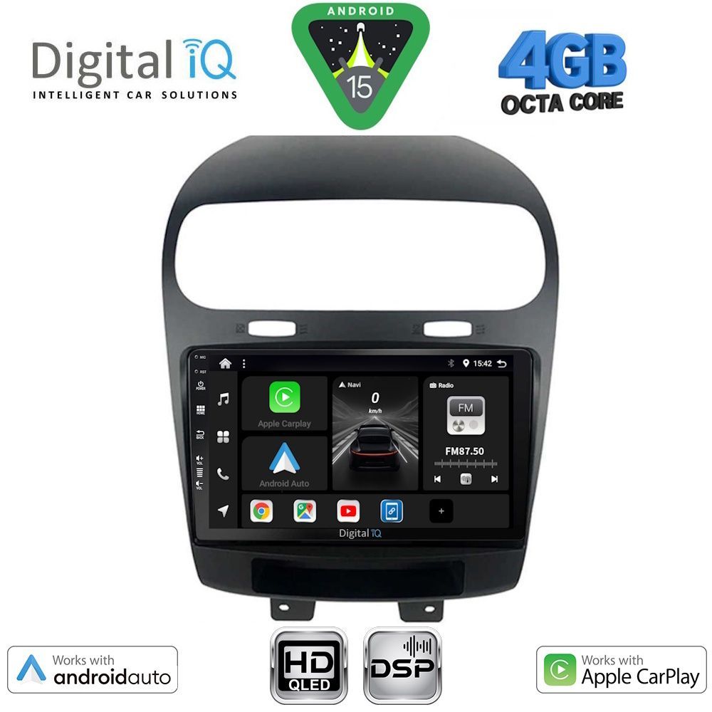 DIGITAL IQ BXF 6144_CPAA (9inc) MULTIMEDIA TABLET for FIAT FREEMONT mod. 2008-2020