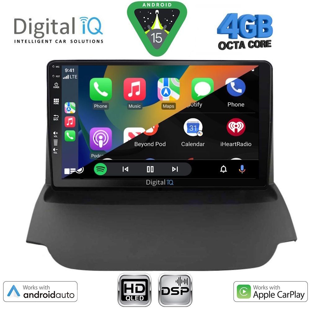 DIGITAL IQ BXF 6150_CPAA (9inc) MULTIMEDIA TABLET for FORD ECOSPORT mod. 2012-2018 - immagine 2