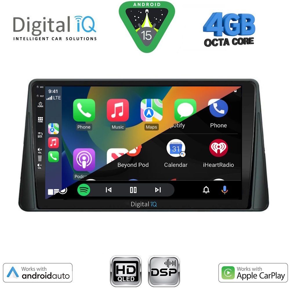 DIGITAL IQ BXF 6158_CPAA (9inc) MULTIMEDIA TABLET for FORD FOCUS mod. 2019-2025 - immagine 2