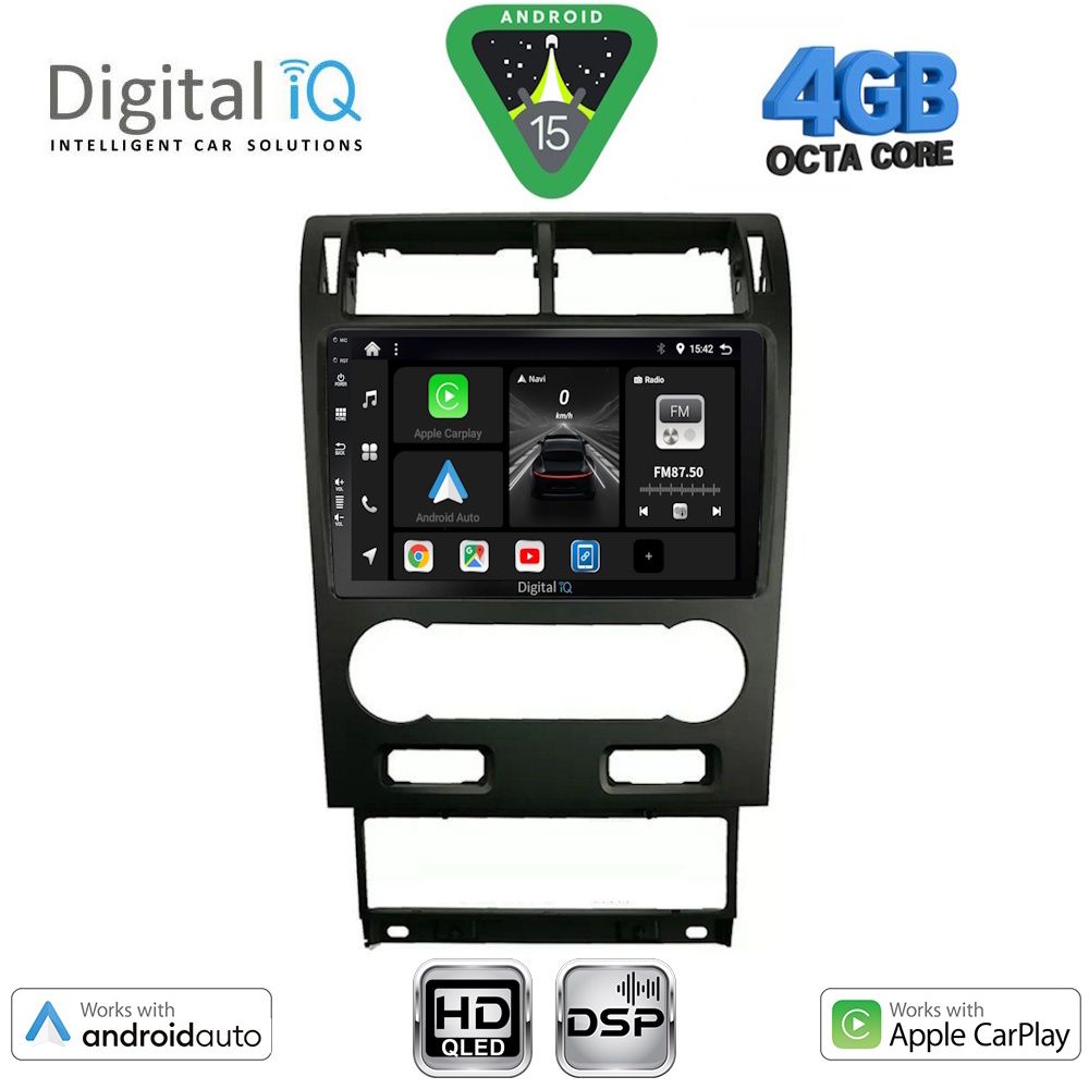 DIGITAL IQ BXF 6161A_CPAA (9inc) MULTIMEDIA TABLET for FORD MONDEO mod. 2003-2006