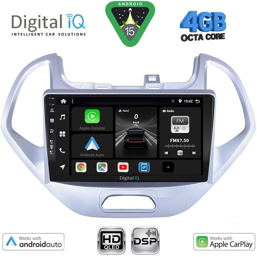 DIGITAL IQ BXF 16167LO_CPAA (9inc) MULTIMEDIA TABLET for FORD KA mod. 2017-2023