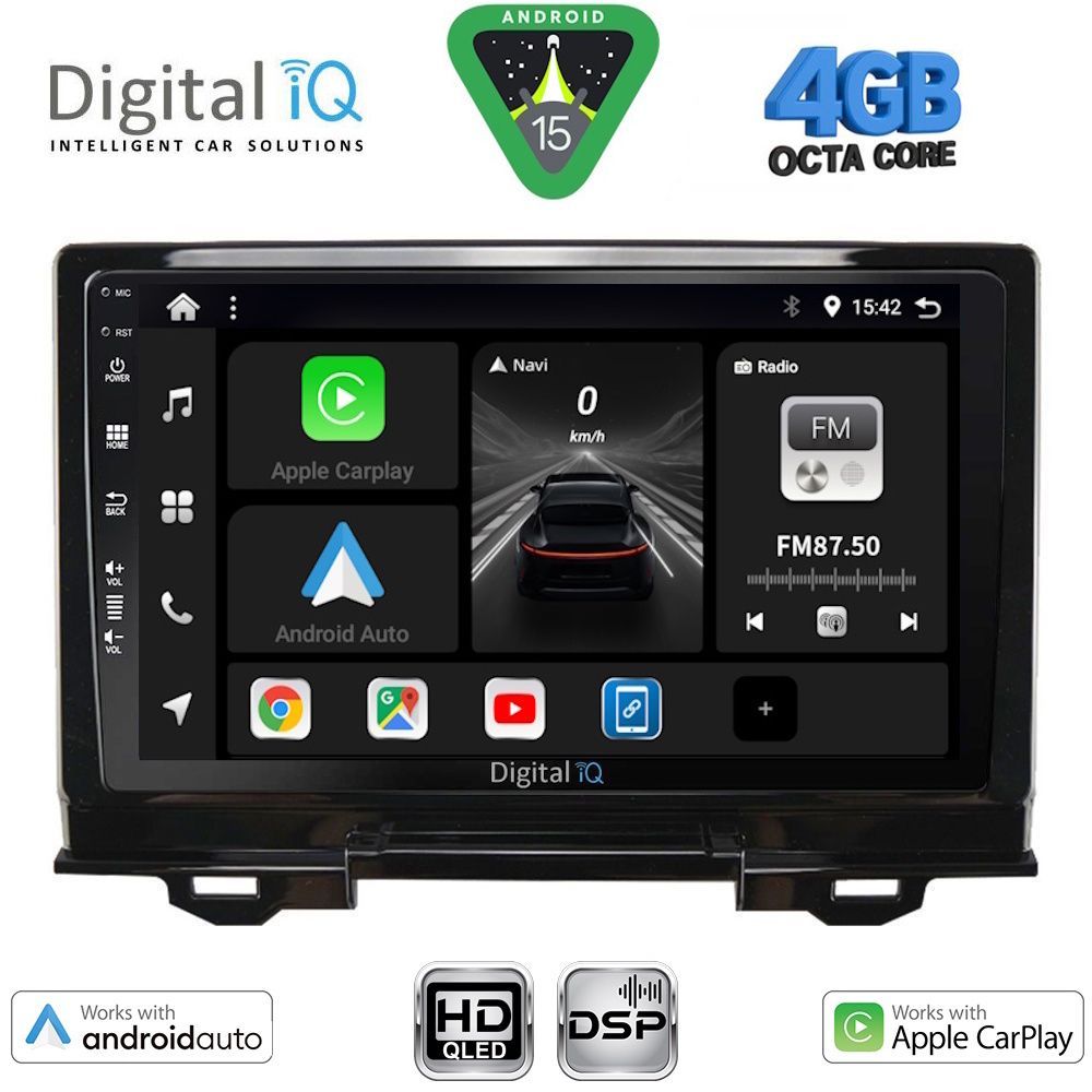 DIGITAL IQ BXF 6202_CPAA (9inc) MULTIMEDIA TABLET for HONDA HRV mod. 2021-2026