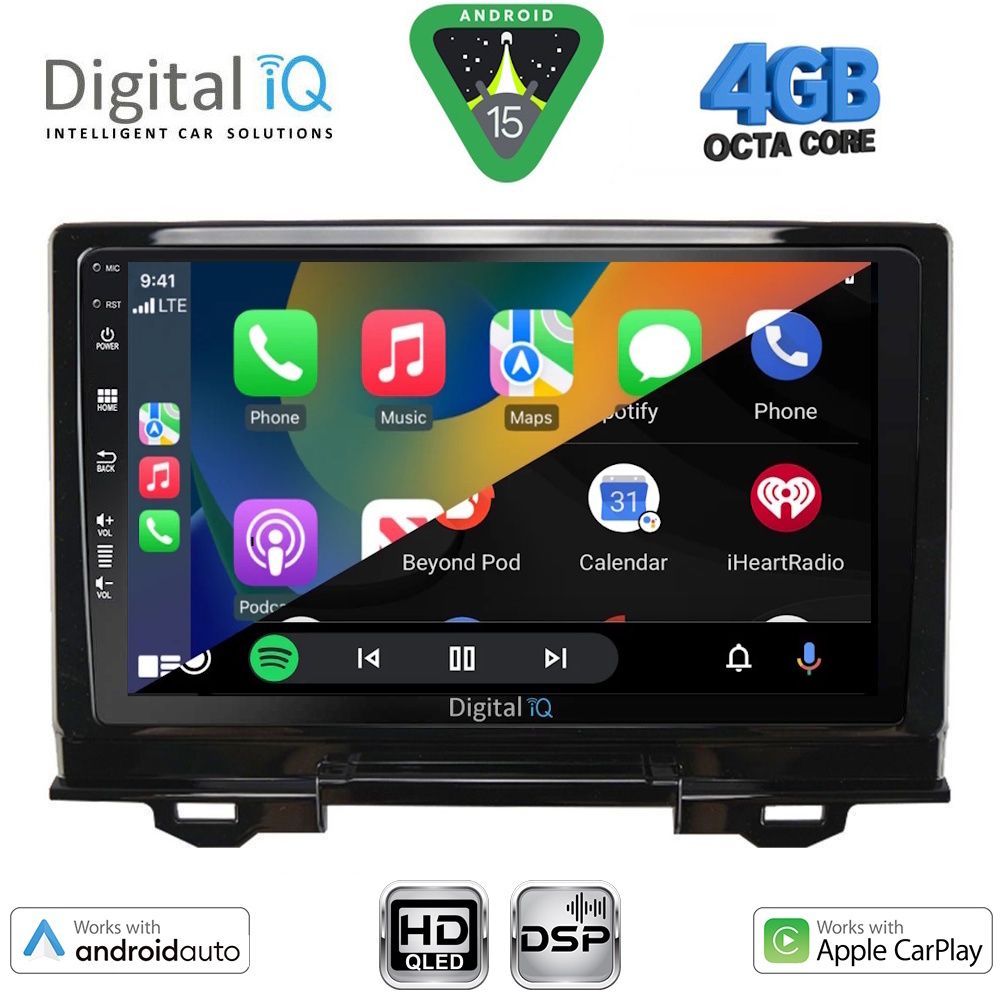 DIGITAL IQ BXF 6202_CPAA (9inc) MULTIMEDIA TABLET for HONDA HRV mod. 2021-2026 - immagine 2