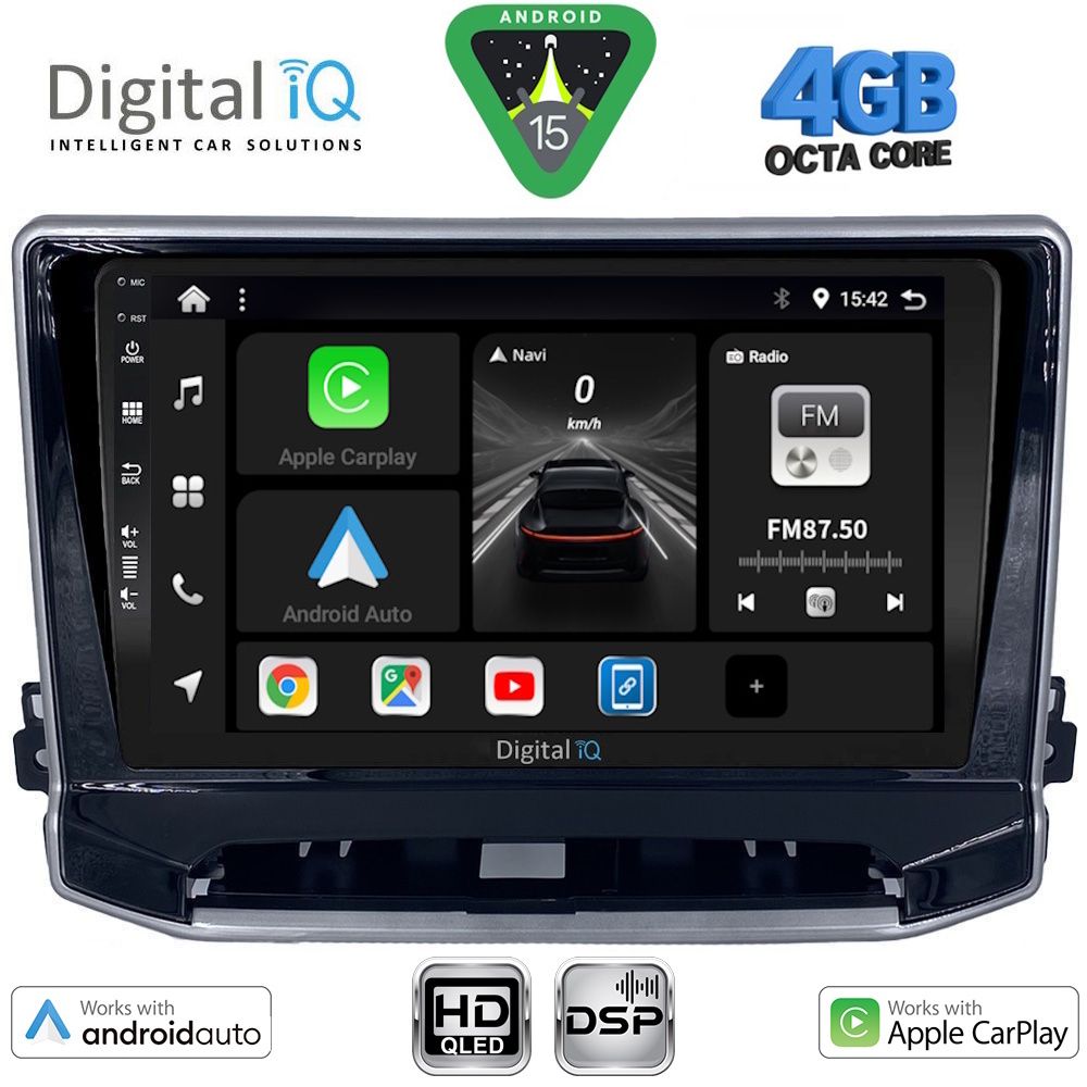 DIGITAL IQ BXF 6279_CPAA (10inc) MULTIMEDIA TABLET for JEEP COMPASS mod. 2022-2026