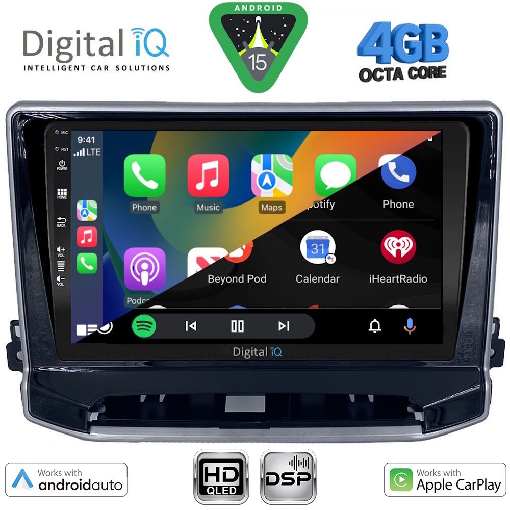 DIGITAL IQ BXF 6279_CPAA (10inc) MULTIMEDIA TABLET for JEEP COMPASS mod. 2022-2026 - immagine 2
