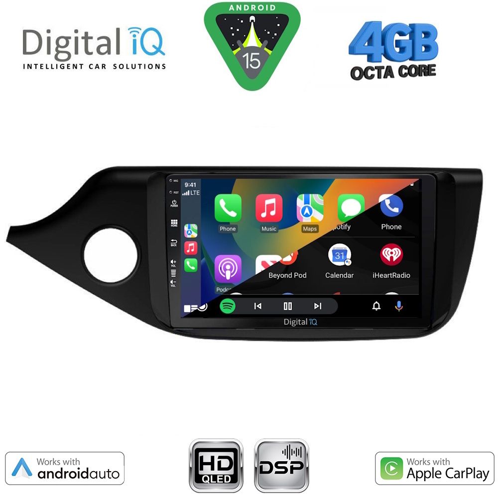 DIGITAL IQ BXF 6302_CPAA (9inc) MULTIMEDIA TABLET for KIA CEED mod. 2012-2018 - immagine 2