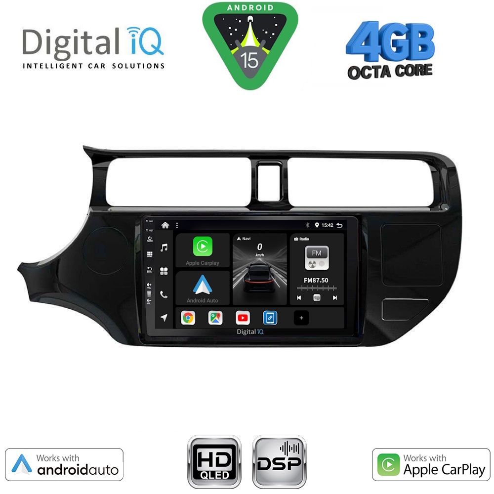 DIGITAL IQ BXF 16314_CPAA (9inc) MULTIMEDIA TABLET for KIA RIO mod. 2012-2015