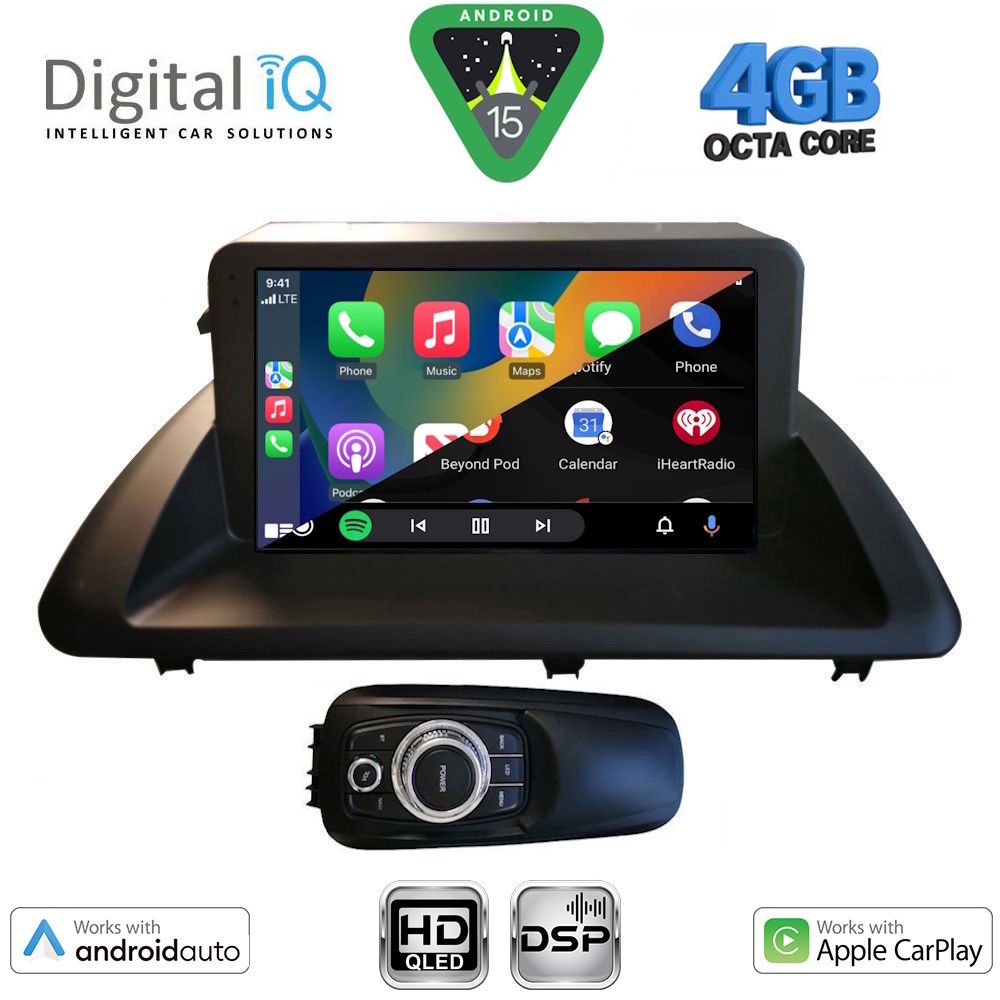 DIGITAL IQ BXF 16340_CPAA (9inc) MULTIMEDIA TABLET for LEXUS CT 200 mod. 2011-2020 - immagine 2