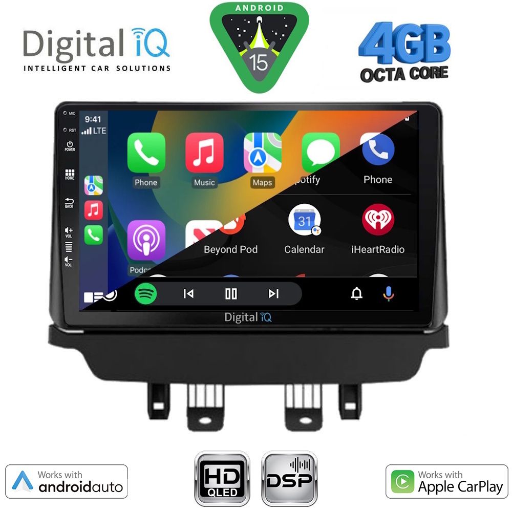 DIGITAL IQ BXF 16362_CPAA (9inc) MULTIMEDIA TABLET for MAZDA 2 mod. 2014-2023 - immagine 2