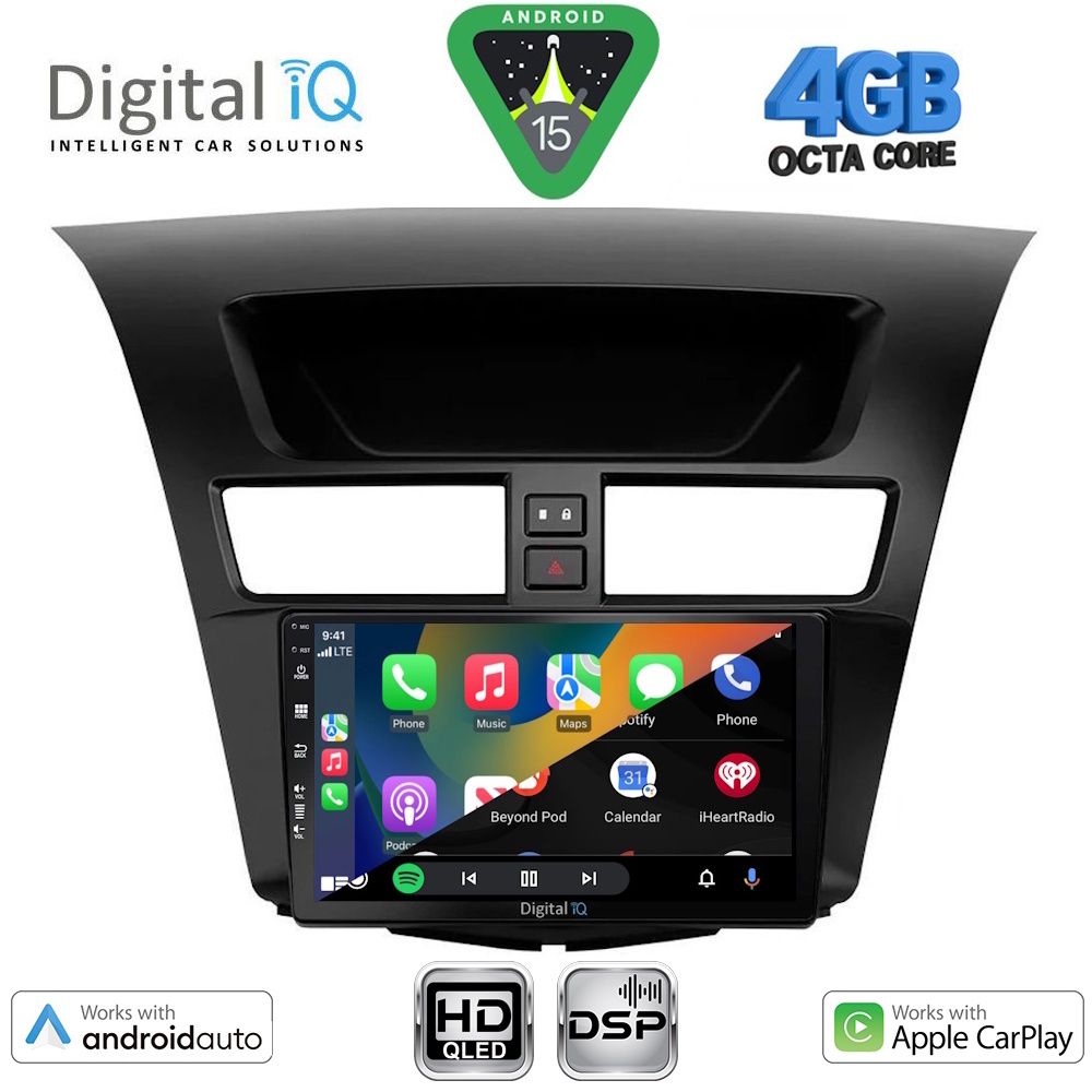 DIGITAL IQ BXF 16364_CPAA (9inc) MULTIMEDIA TABLET for MAZDA BT50 mod. 2012-2019 - immagine 2