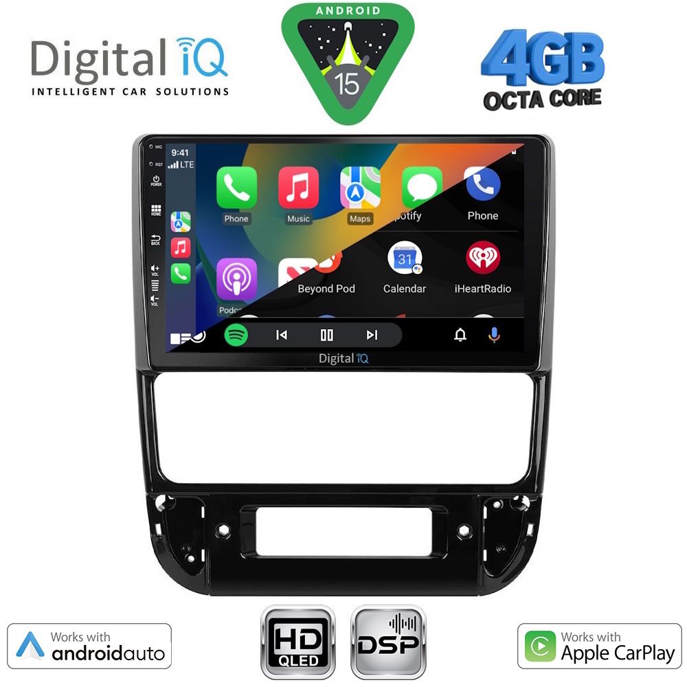 DIGITAL IQ BXF 16516_CPAA (9inc) MULTIMEDIA TABLET for PEUGEOT 406 mod. 1998-2004 - immagine 2