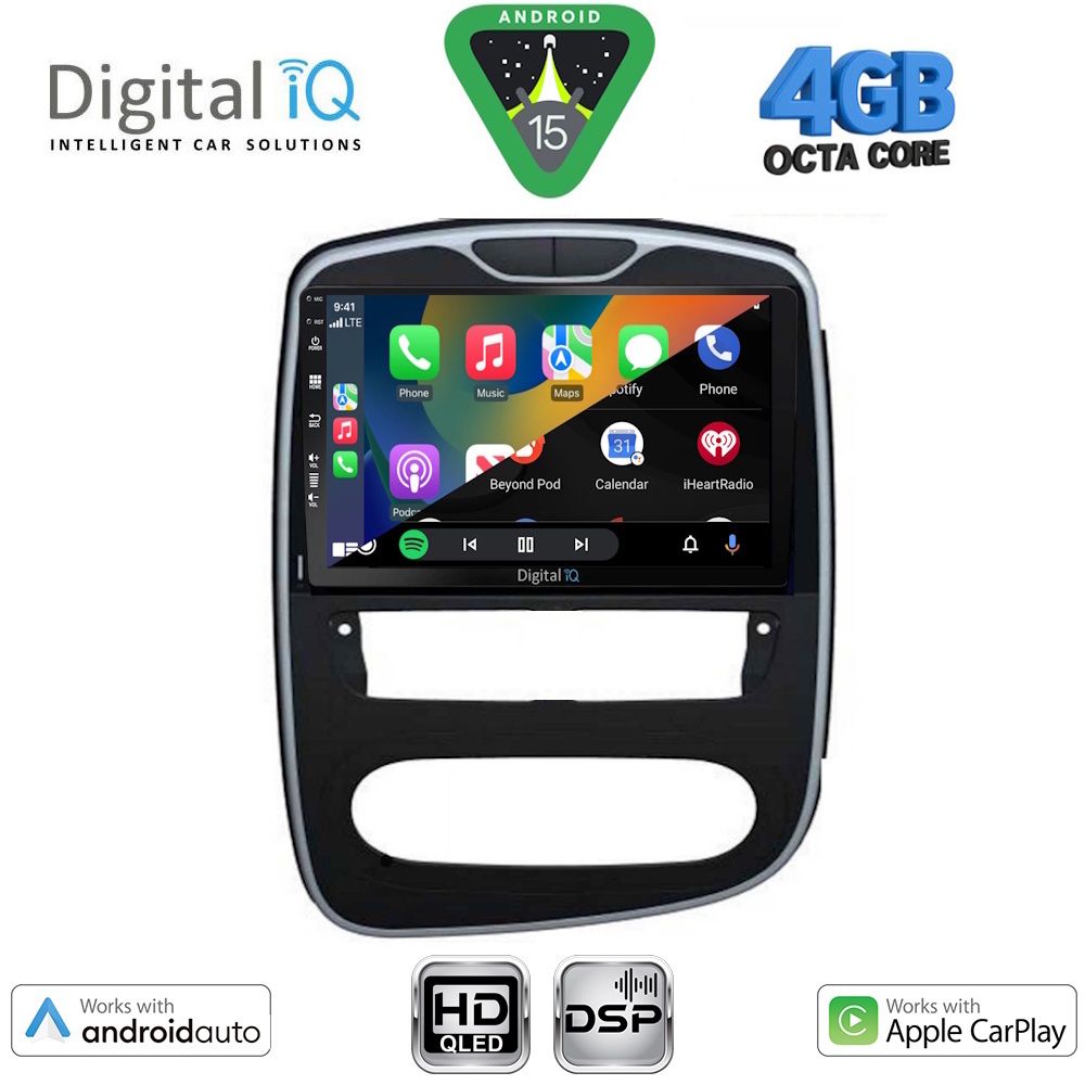 DIGITAL IQ BXF 16545_CPAA (10inc) MULTIMEDIA TABLET for RENAULT CLIO mod. 2016-2019 - immagine 2